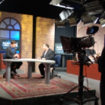 DPTV Fred Nahhat interviewing Ara